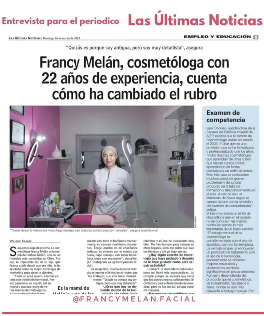 Cosmetología en Santiago de Chile